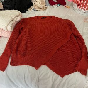Women's Red Sweater